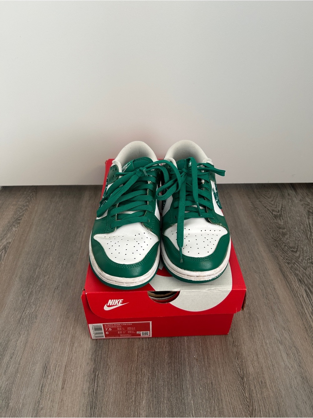 Nike Dunk Low Essential "Paisley Pack Green" Sneakers
